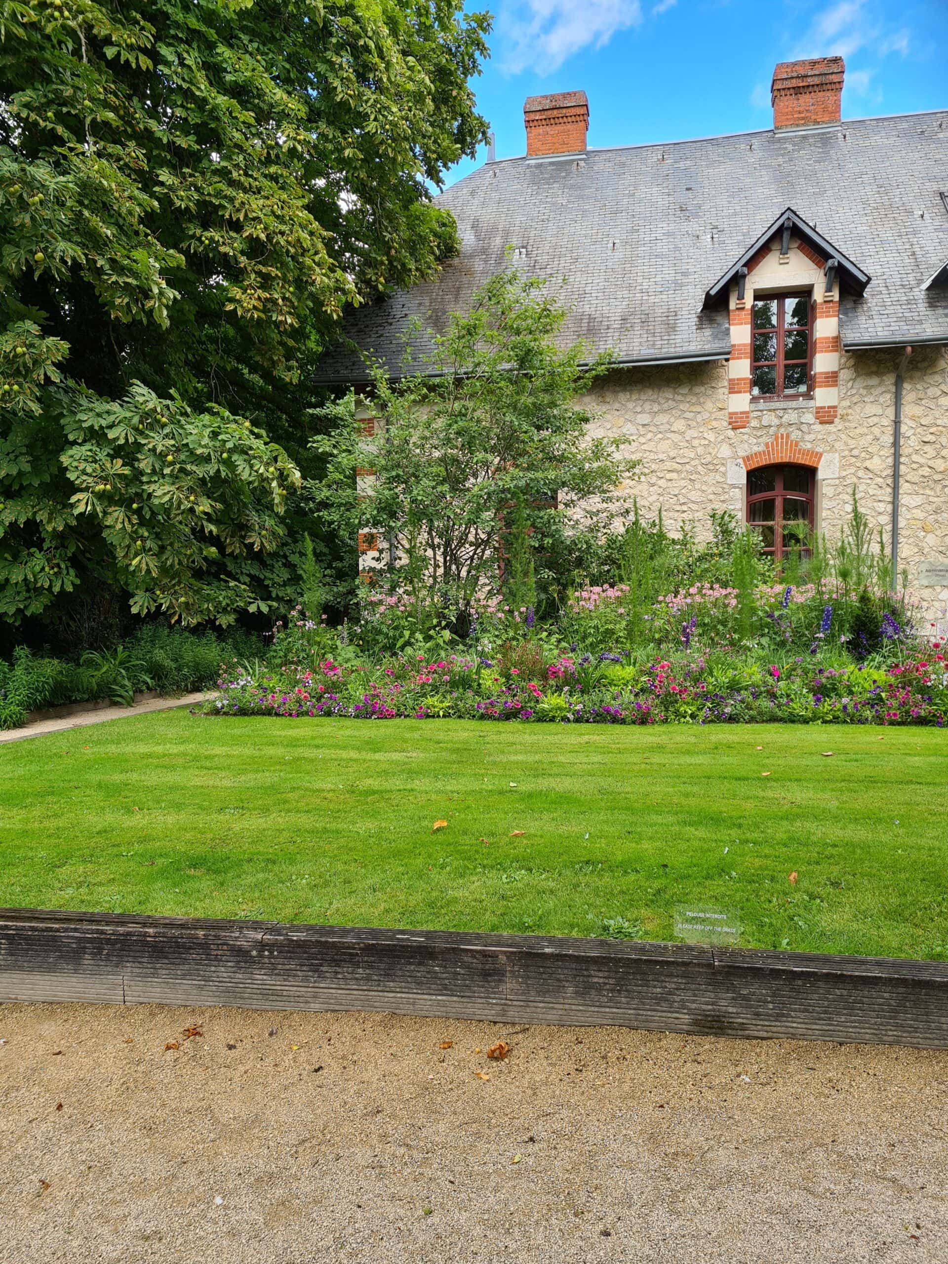 traditional French garden in the Loiret, Central France, inspiration for French-inspired garden design